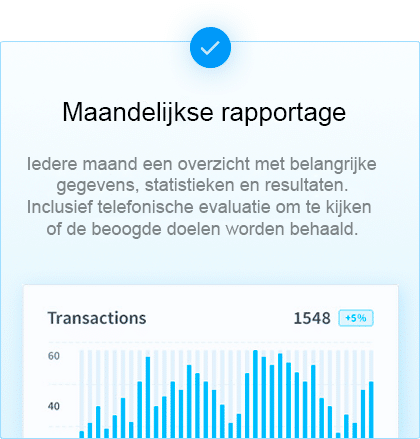 Media Expert maandelijkse rapportage