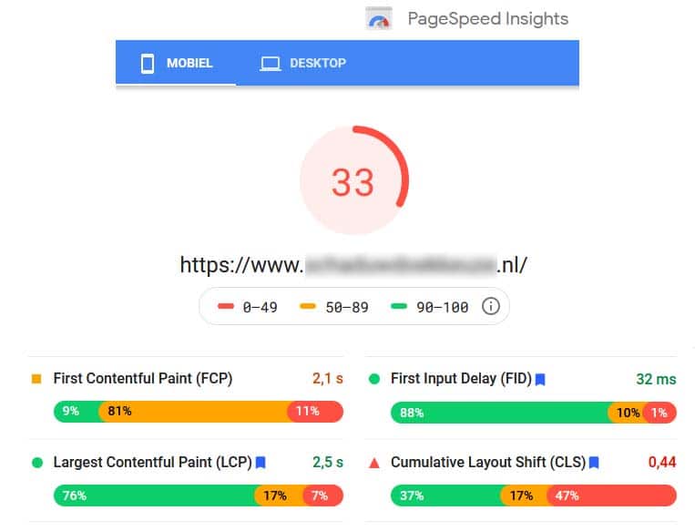 Google Page Speed laat zien hoe goed jouw website presteert qua snelheid