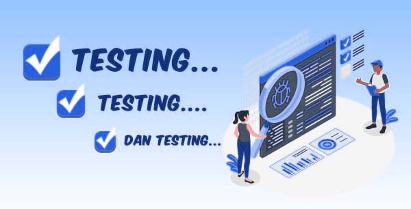 Test je website